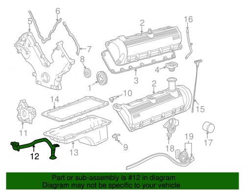 Genuine ford oil pick-up 5c3z-6622-da