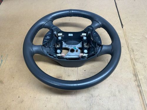 03-04 ford mustang svt cobra dark charcoal double wrapped leather steering wheel