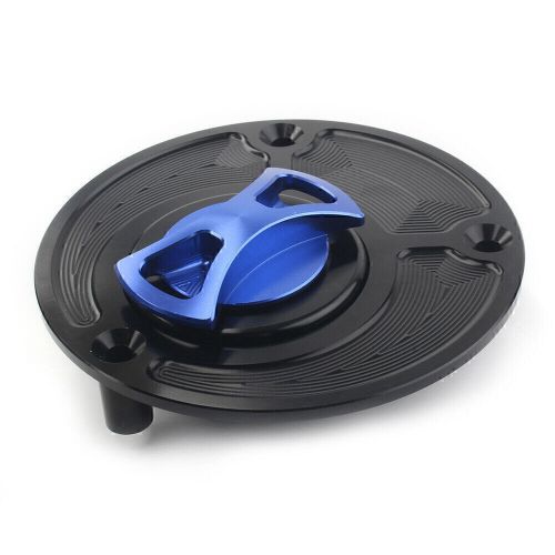 Fuel gas tank cap cover fit yamaha r6 r1 fz1 fz6 vmax mt01 fz16 yzf r15 blue