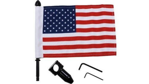 Pro pad 7/8&#034; round bar flag mount with usa flag