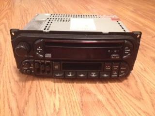 01-05 dodge stratus cd/cassette radio oem lkq