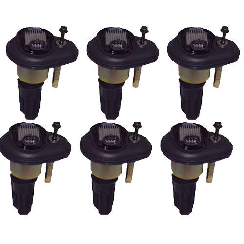 Ignition coil - set of 6 -chevy gmc isuzu saab hummer - uf303 - new