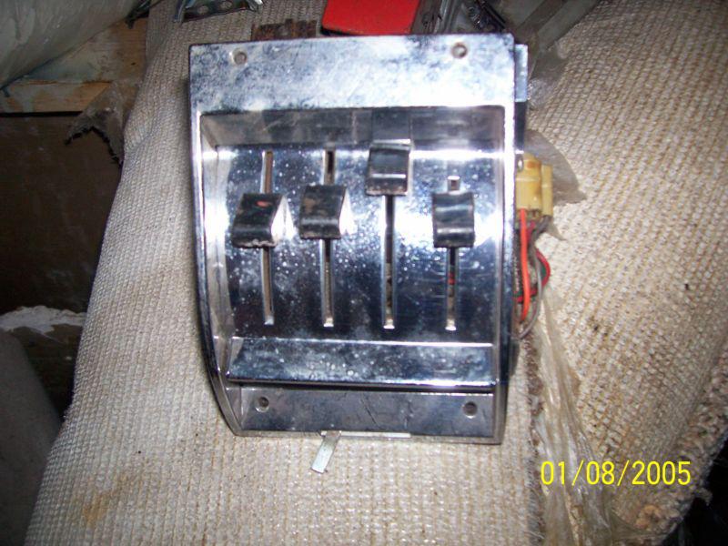 1957 chevrolet belair switch chevy heater control panel defroster car wagon 57 