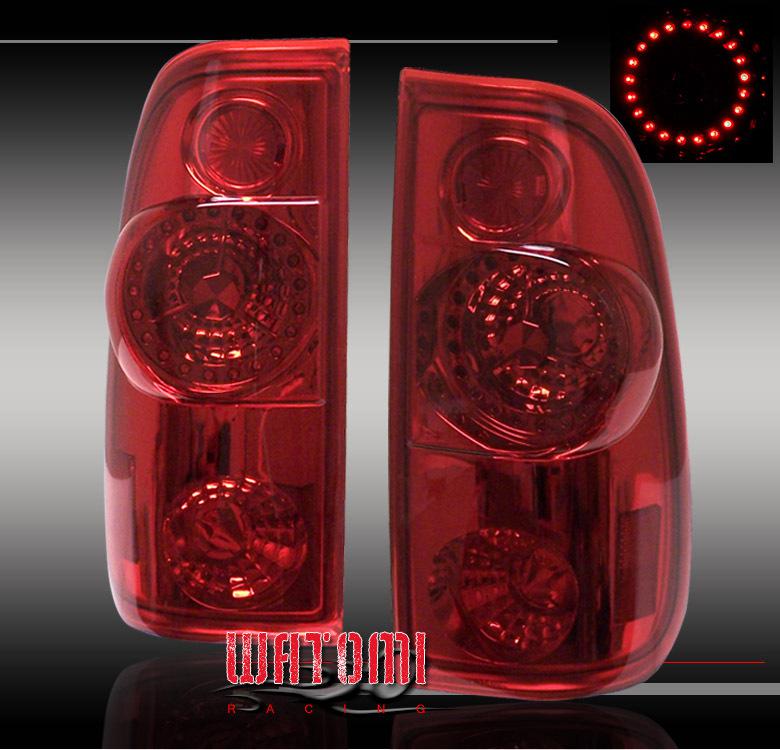 1997-2003 ford f150/f250/f350 led tail lights red 2000