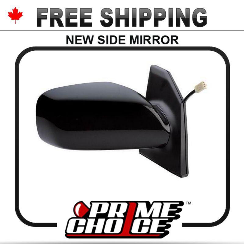 New power passenger side view mirror for 2003-2008 toyota corolla right door rh