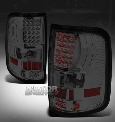 2004-2008 ford f150 truck styleside led tail light lamp smoke fx2 fx4 stx svt xl