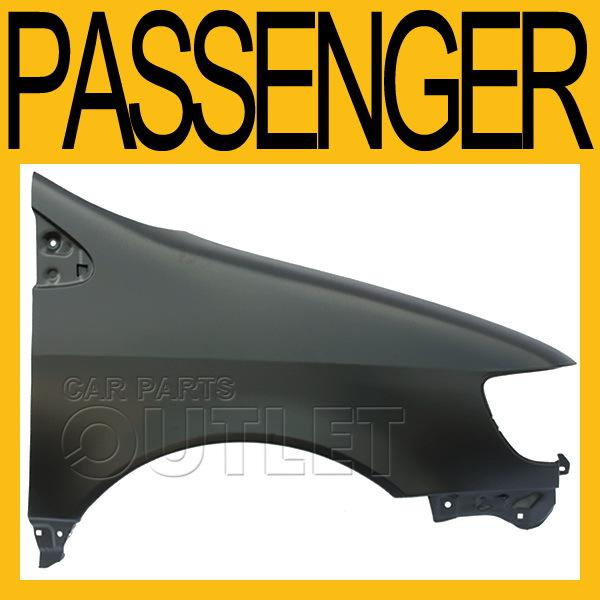 1999-2003 toyota sienna front fender w/ antenna hole rh