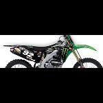 8204222 n-style n40-3698 2013 team green team kit kx125 /250 black