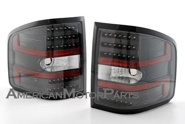 Depo pair euro carbon fiber style altezza tail lights w/ led 04-08 ford f150