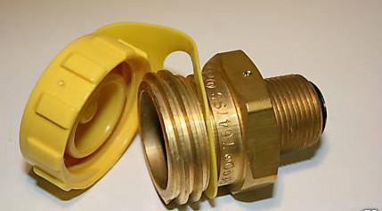 Propane tank filler valve rego 7647sc