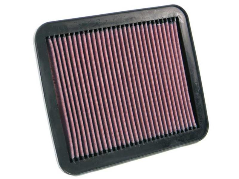 K&n filters 33-2155 - air filter; panel; h-7/8 in.; l-7 15/16 in.; w-9 1/8 in.