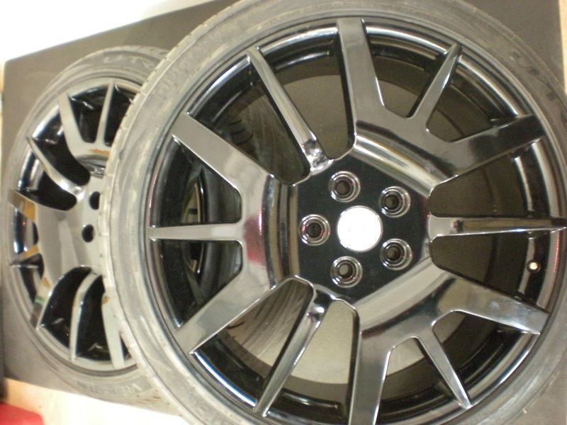 Maserati gran turismo 20' wheels and tires original factory oem maserati wheels