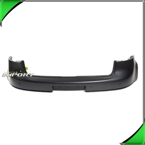 New bumper cover rear vw1100172 primed black facial 2006-2009 vw rabbit s 2/4hb