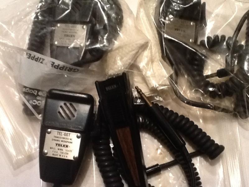  telex microphone  ( lot of 4 )