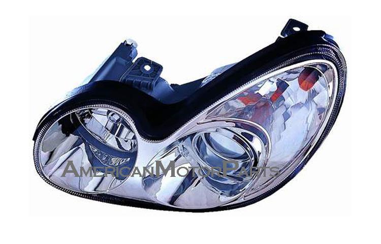 Eagleeye driver & passenger side replacement headlight 02-05 fit hyundai sonata