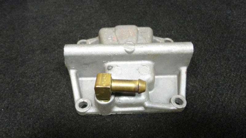 Used float chamber #327105 johnson/evinrude outboard boat motor engine part