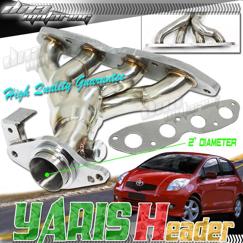 Toyota yaris 06-10 1.5l stainless steel racing/performance header/exhaust dohc 