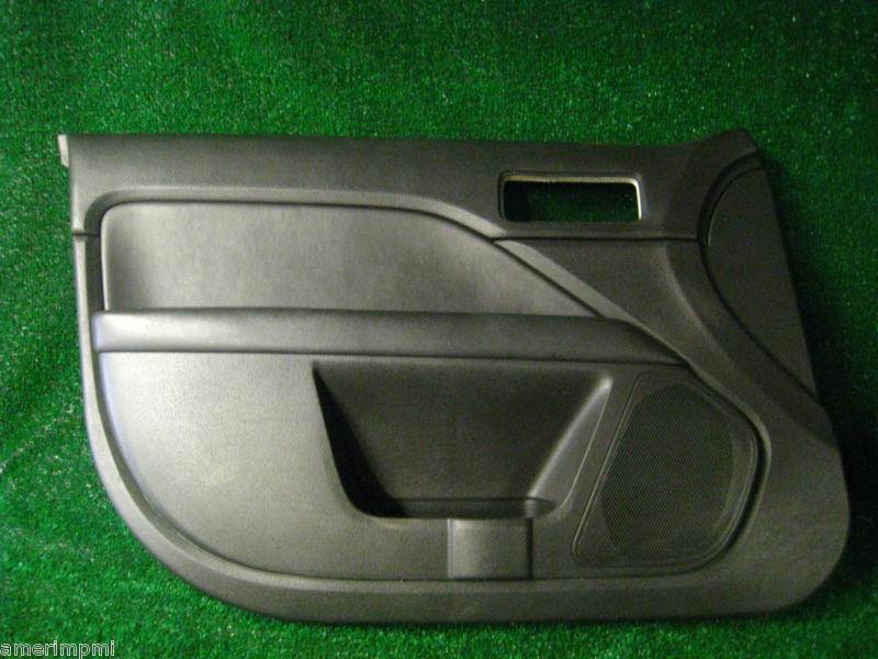 2010 ford fusion driver door panel skin cover trim black in color