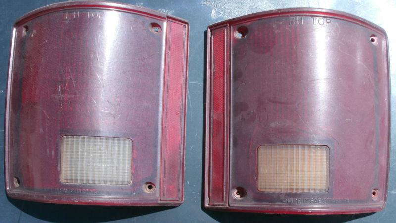 1973 74 75 - 84 85 86 87 chevy gmc blazer truck jimmy suburban tail lights oem