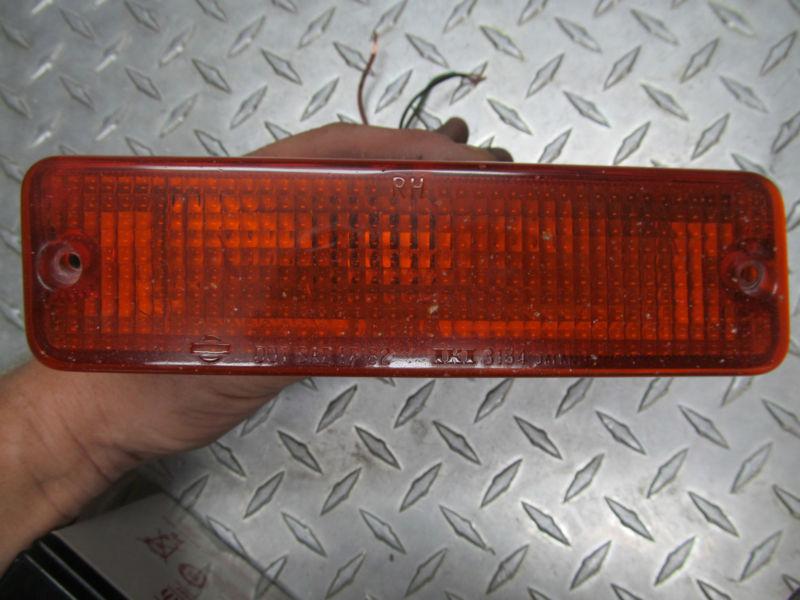 1984-86 nissan 300zx rh front turn signal parking light lamp passenger