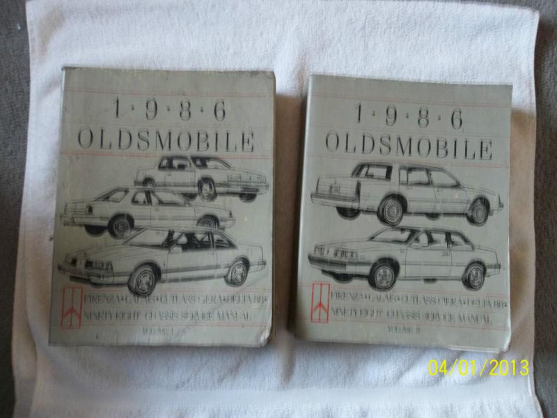 1986 oldsmobile chassis service manual cutlass 98 delta 88 ciera firenza calais