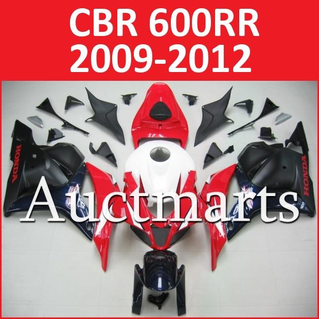 Fit honda 09 10 11 12 cbr600rr cbr 600 rr 2009 2010 2011 2012 fairing kit n2 a01