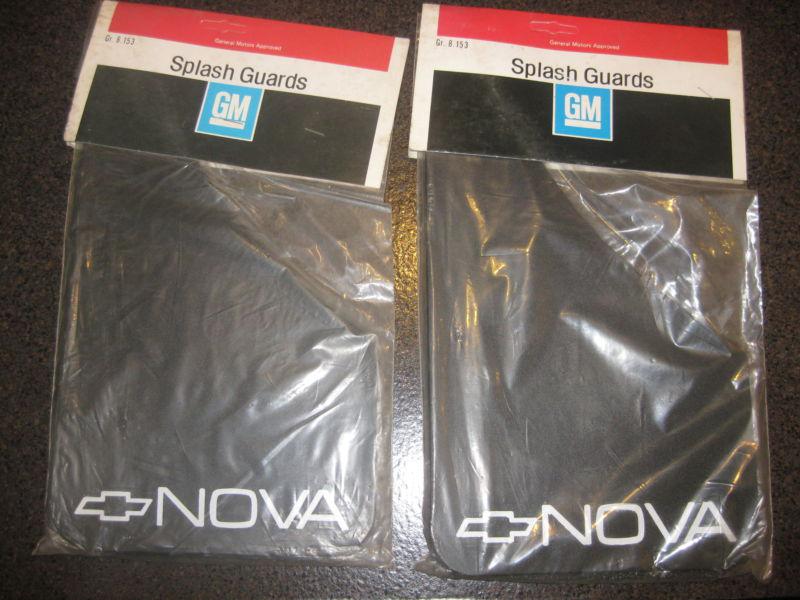 1962-79 chevy nova gm nos mud flaps