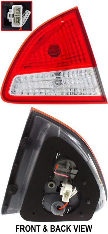 Led inner tail light brake lamp rear assembly driver's left side lh