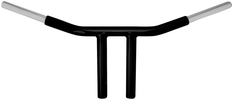 Wild 1 1 1/4in. chubby psycho handlebar - 8in. chopper t-bar - black