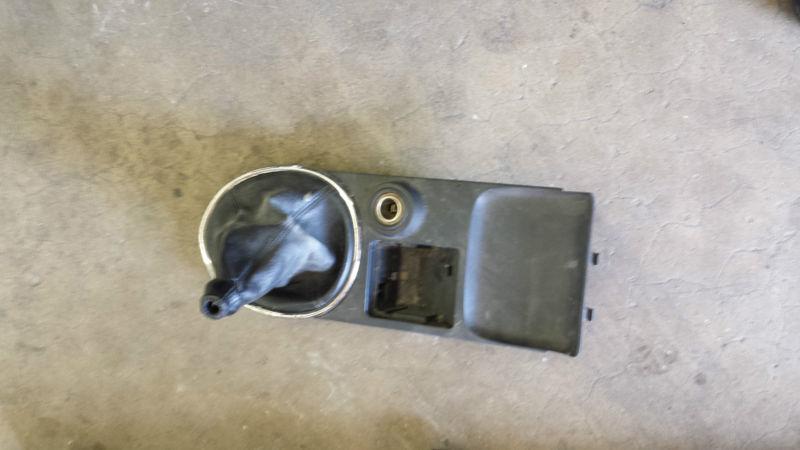 01 lexus is300 manual 5spd interior shifter boot and bezel oem factory