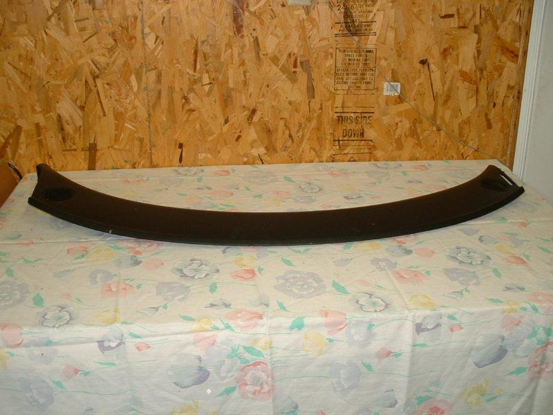 1996-2000 chrysler sebring convertible black dash windsheld trim