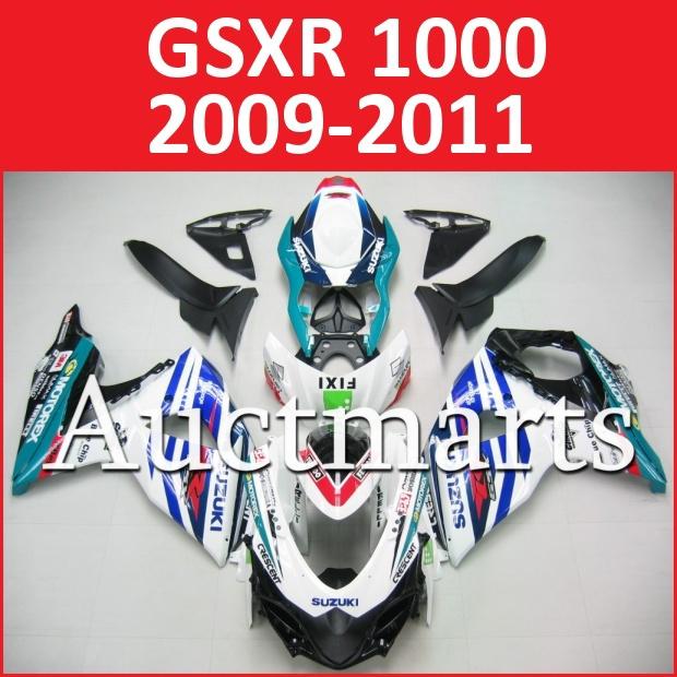 Fit suzuki 09 10 11 12 gsx-r 1000 2009 2010 2011 2012 fairing k9 k11 a11