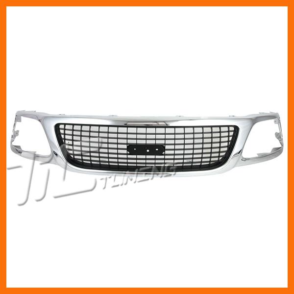 99 ford expedition xlt front plastic grille body assembly replacement