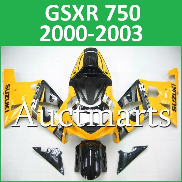 Fit suzuki 00 01 02 03 gsxr 750 gsx-r750 2000 2001 2002 2003 fairing k1 b15 c13