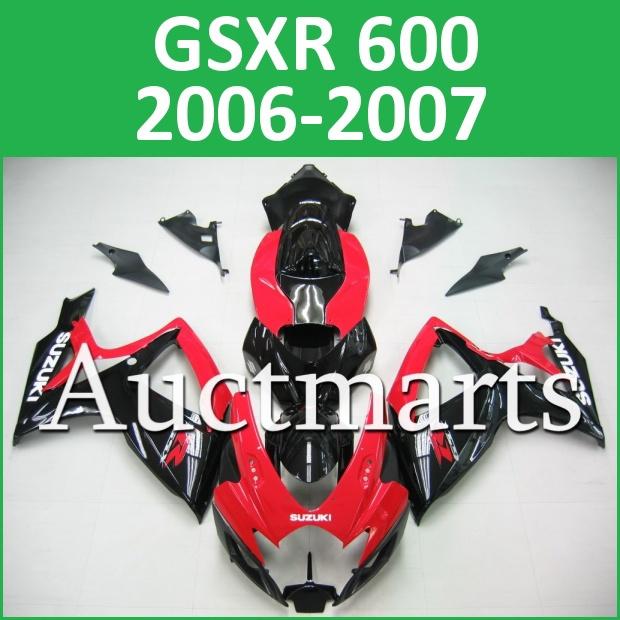 Fit suzuki gsxr 750 gsxr 600 06 07 gsx-r 2006 2007 fairing bodywork k6 g55 c13