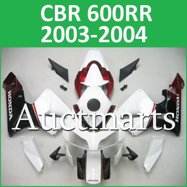 Fit honda 03 04 cbr600rr cbr 600 rr 2003 2004 fairing kit abs plastics a95 c13