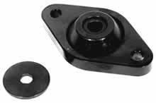 Velva ride® front engine mount for big twin - v thunder - black