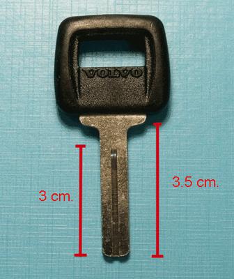 2blank key volvo c70 s70 s80 s90 v70 v90 850 glt 007