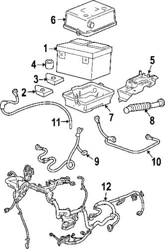 Gmc 10399619 genuine oem factory original lower cover