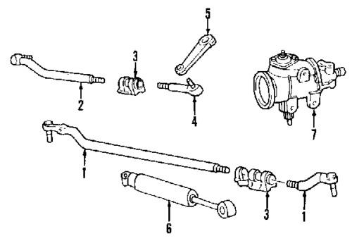 Ford 5c3z3e651d genuine oem factory original steering damper