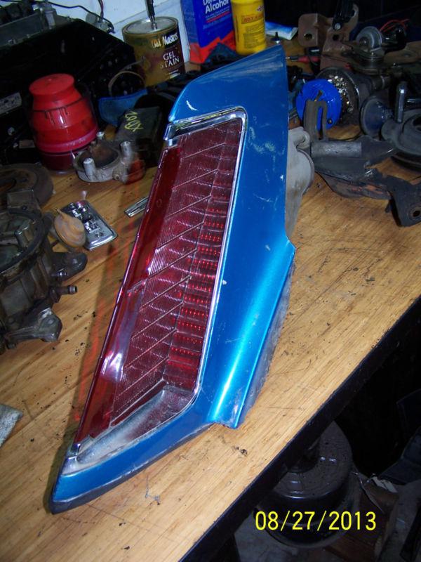 1969 cadillac eldorado left tail lamp assembly