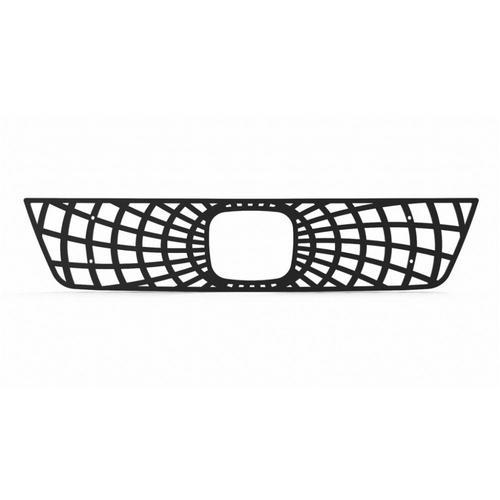 Honda element 03-06 spider web black powdercoat truck grill insert add-on trim