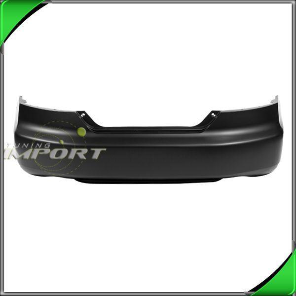 06 07 honda accord facial primered plastic l4/v6 coupe rear bumper cover new