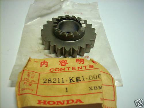 Honda mtx125r pinion kick starter 21 t genuine part