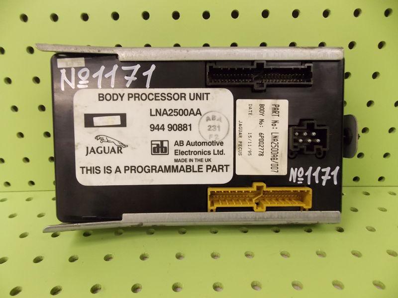 95 96 97 jaguar xj6 xjr vanden plas body processor unit control module lna2500aa