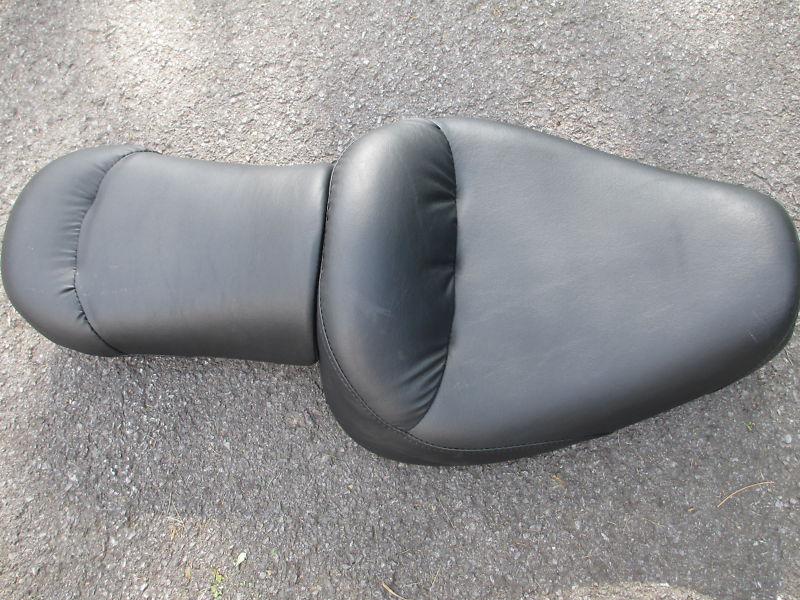 Harley sportster 2-up pillow seat 1982-2003, nice pre-owned, no flaws!! oem hd