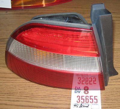 Accord 94 95 2dr coupe taillight tail light/lamp left 1994 1995 oem original oe