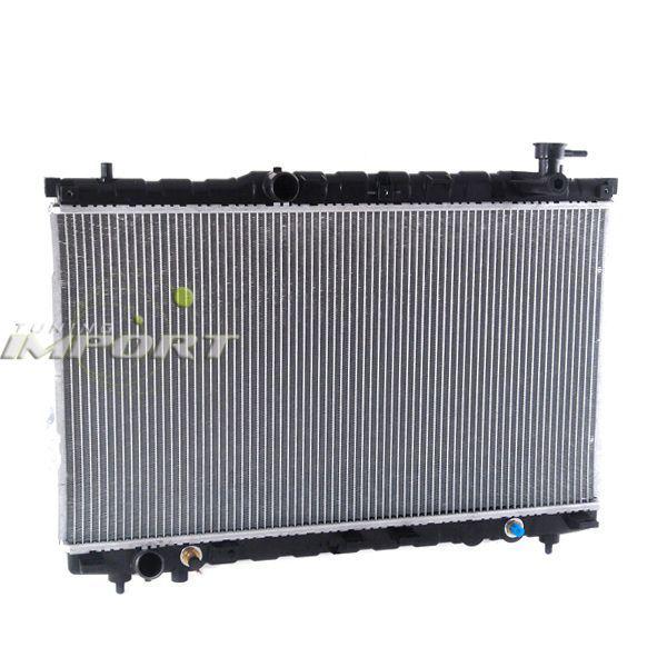 L4 2.4l/v6 2.7l replacement radiator assembly fit 2001-2006 hyundai santa fe a/t