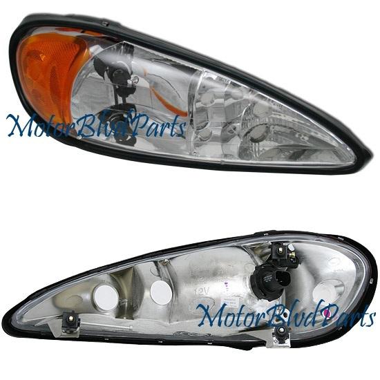 99-05 grand am headlight headlamp passenger right side