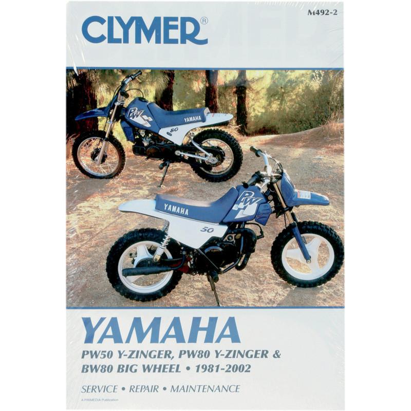 Clymer m492-2 repair service manual yamaha pw50-80/y-zinger 1981-2002